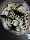 Букет из сантини и кустовых роз - фото 4520